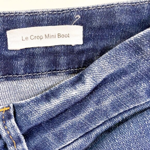 Frame Women's Le Crop Mini Boot Cut Jeans, Size 29 - Picture 5 of 6